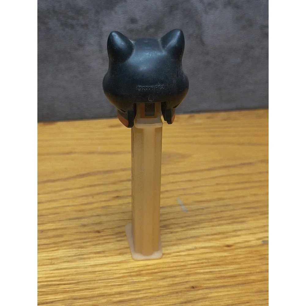 Black Cat PEZ Candy Dispenser Halloween‎ core Black Orange 2006 Nostalgic Scary